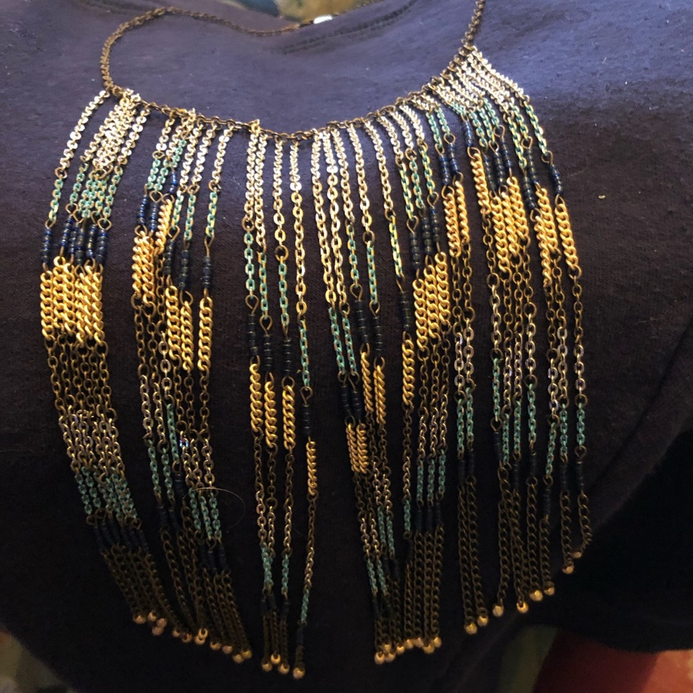 Chains Chains Chains And More Chains Necklace - image 2